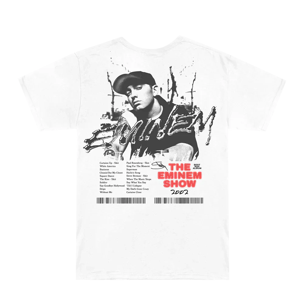 The Eminem Show T-Shirt Eminem Official Limited Merch