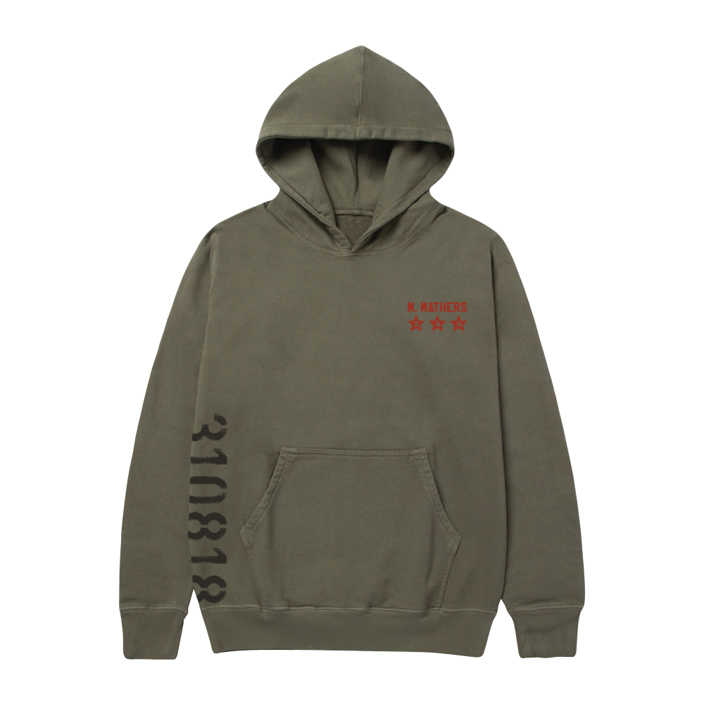 Kamikaze X Standard Issue Hoodie (Burnt Olive) Eminem Official Limited Merch