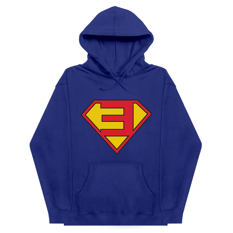 Eminem Super-E Logo Hoodie Eminem Official Limited Merch