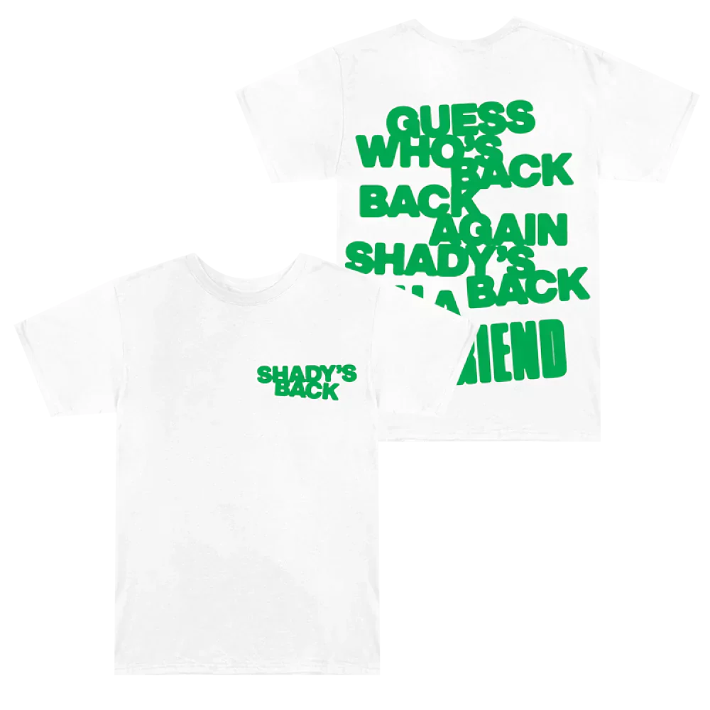 Eminem Show 20th Anniversary 'Shady's Back' T-Shirt