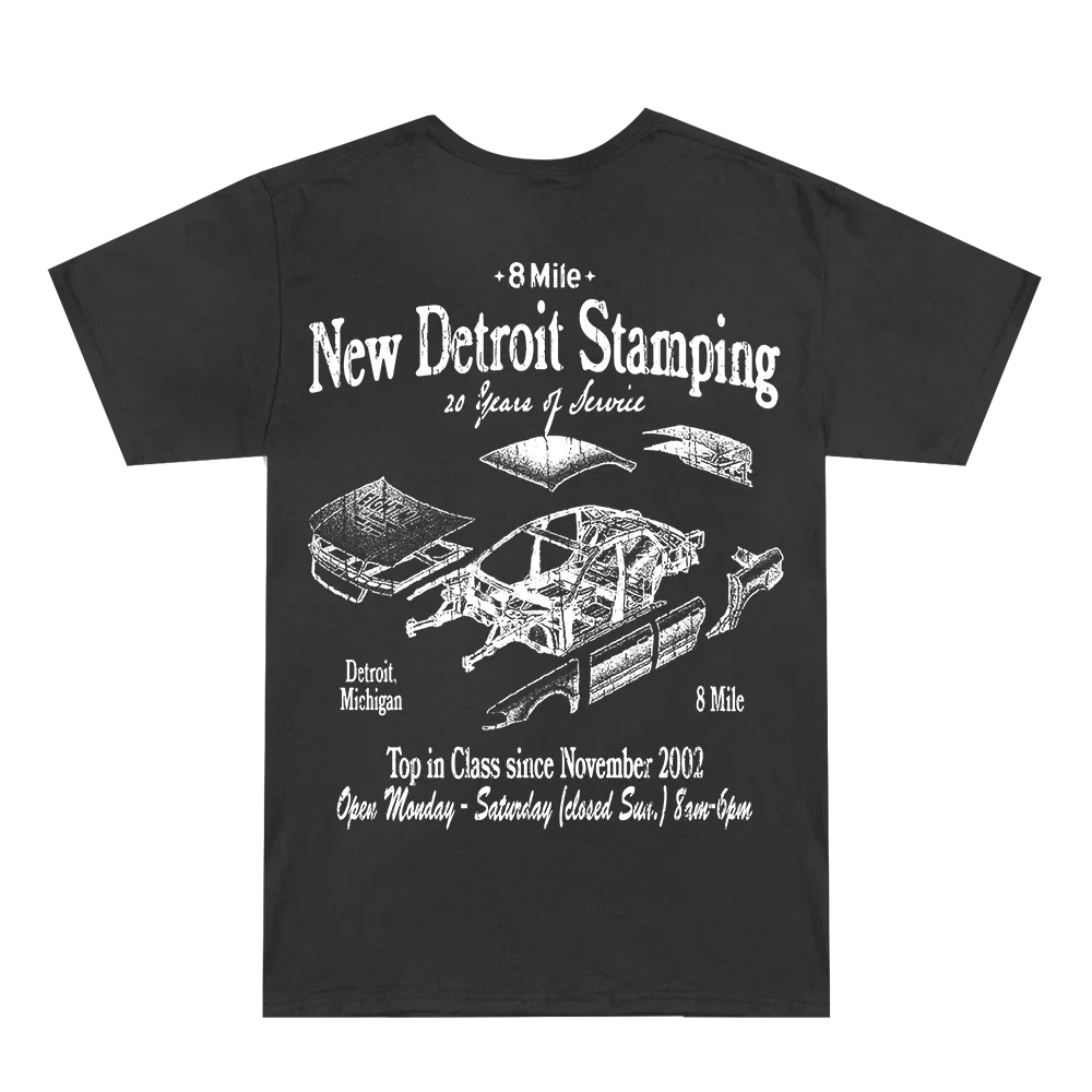 8 Mile New Detroit Stamping T-Shirt