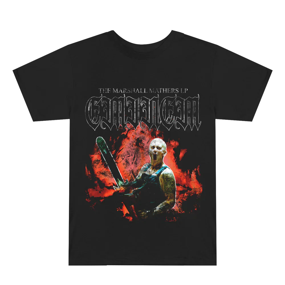 SHADY CHAINSAW T-SHIRT Eminem Official Limited Merch