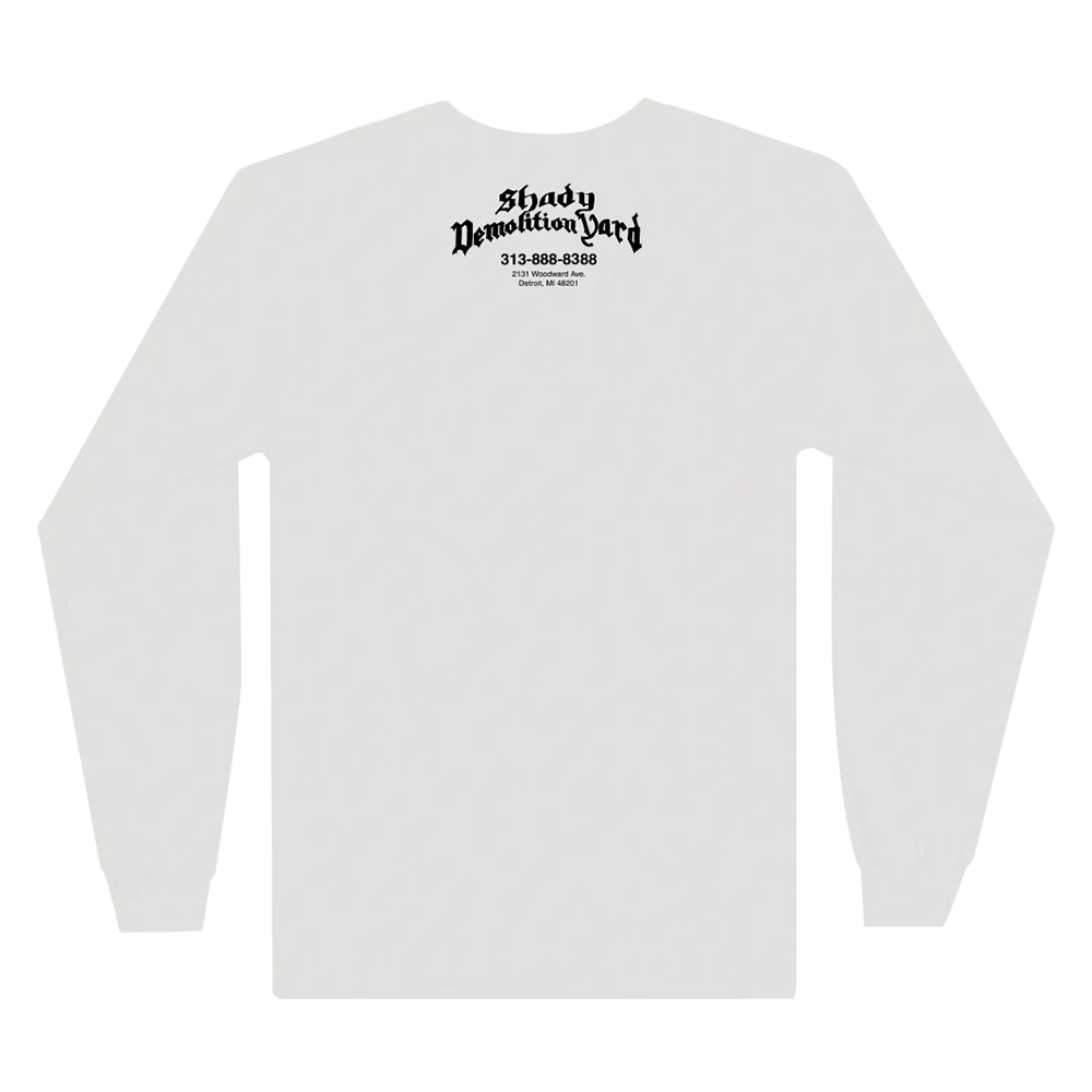 SHADY DEMOLITION JUNKYARD DOG LONGSLEEVE Eminem Official Limited Merch