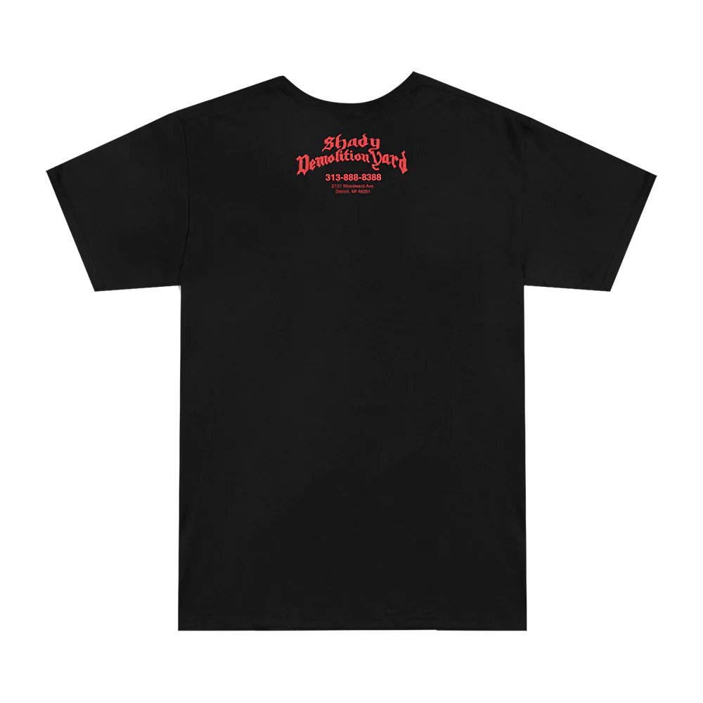SHADY DEMOLITION LOGO T-SHIRT Eminem Official Limited Merch