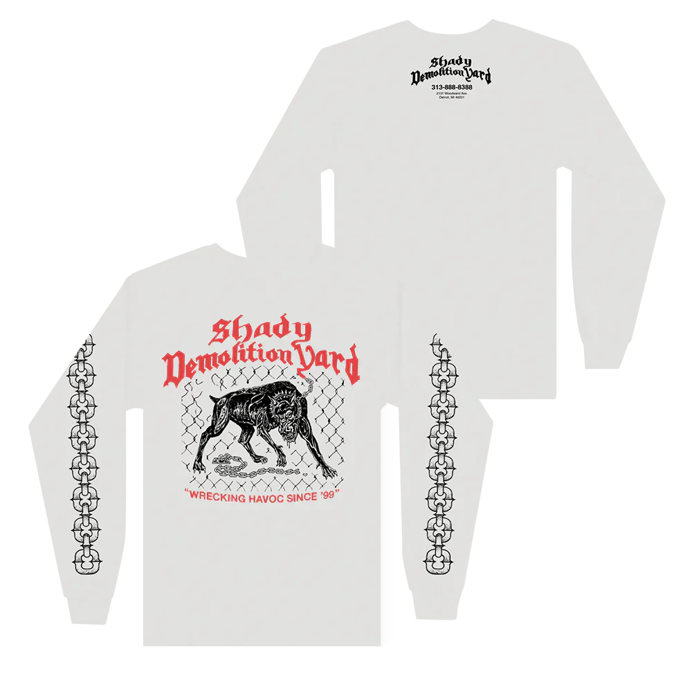 Shady Demolition Junkyard Dog Longsleeve