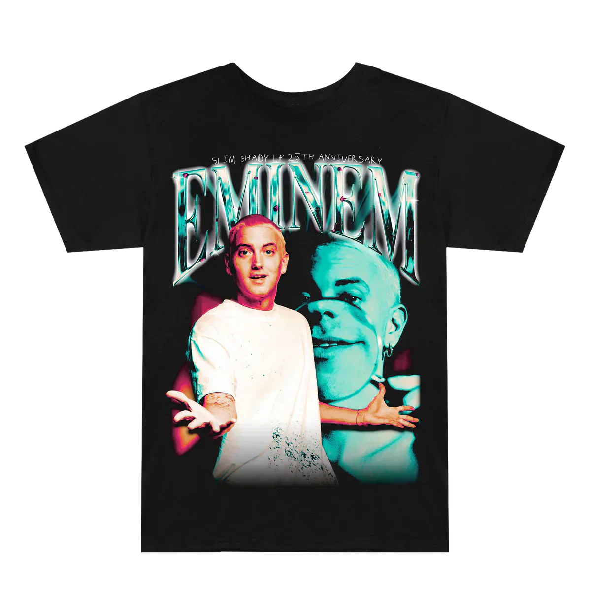 SSLP25 CHROME T-SHIRT Eminem Official Limited Merch