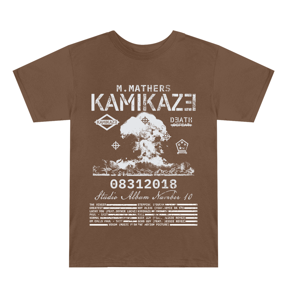 Eminem Kamikaze Explosion 5th Anniversary T-Shirt
