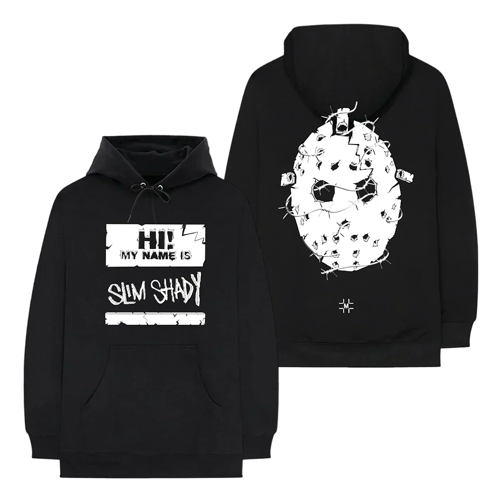 MILLINSKY X EMINEM CONCRETE MASK HOODIE (BLACK) Eminem Official Limited Merch