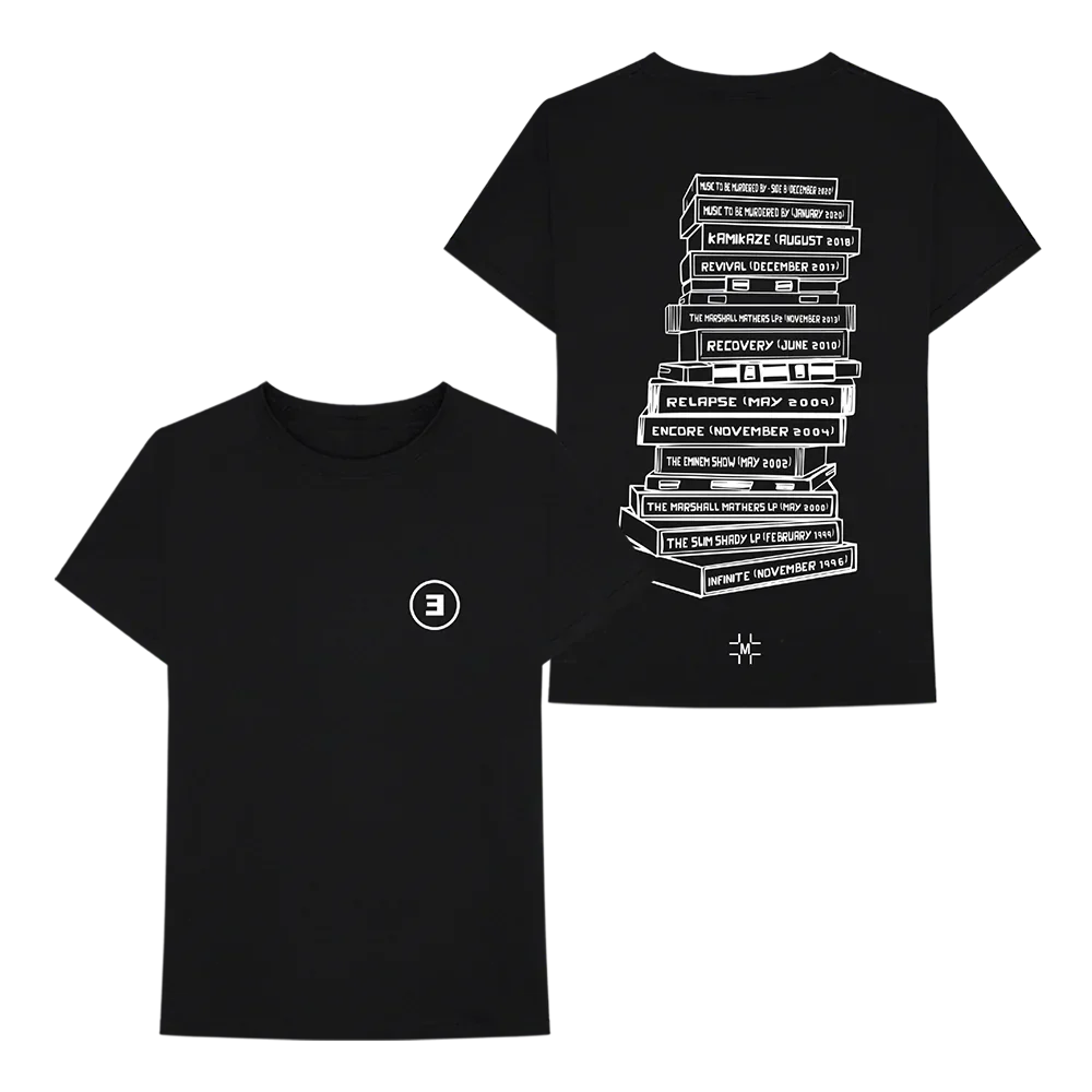 Millinsky x Eminem Tape Stack T-shirt