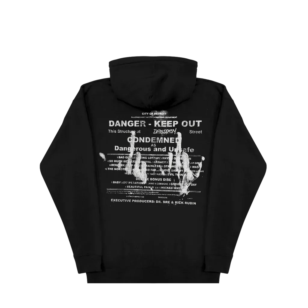MMLP2 CONDEMNED HOODIE Eminem Official Limited Merch