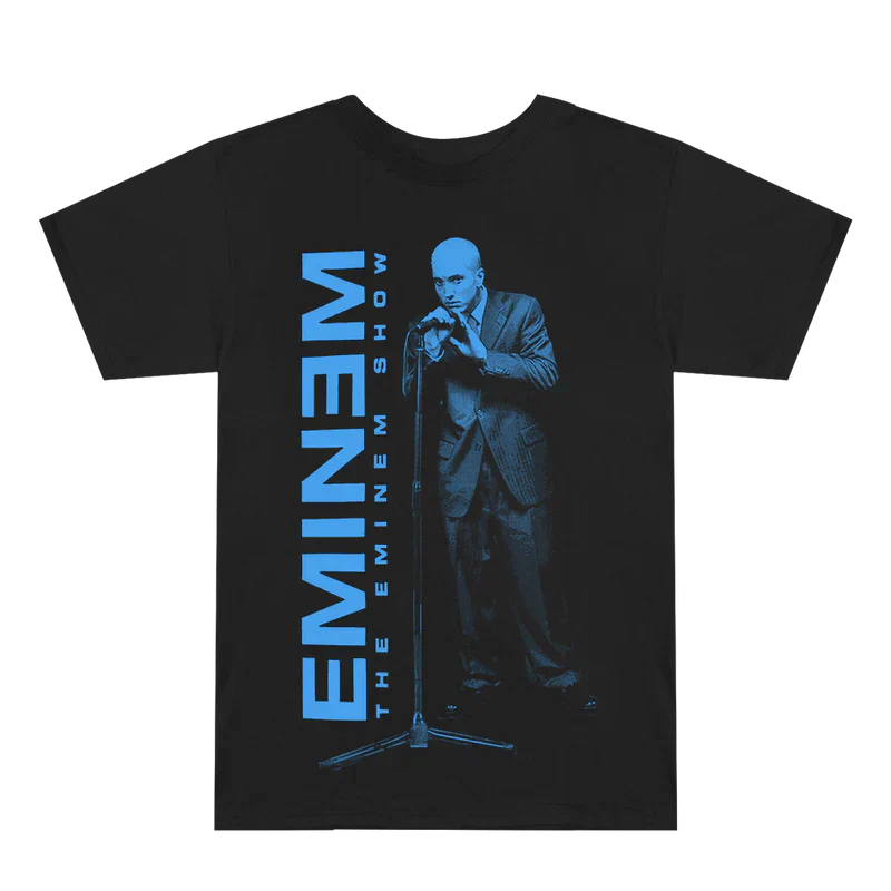 Eminem Show On The Mic T-Shirt Eminem Official Limited Merch