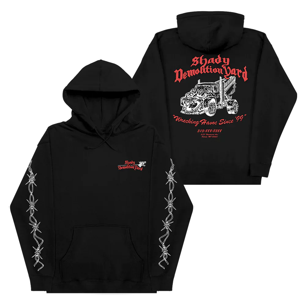 Shady Demolition Barbed Wire Hoodie