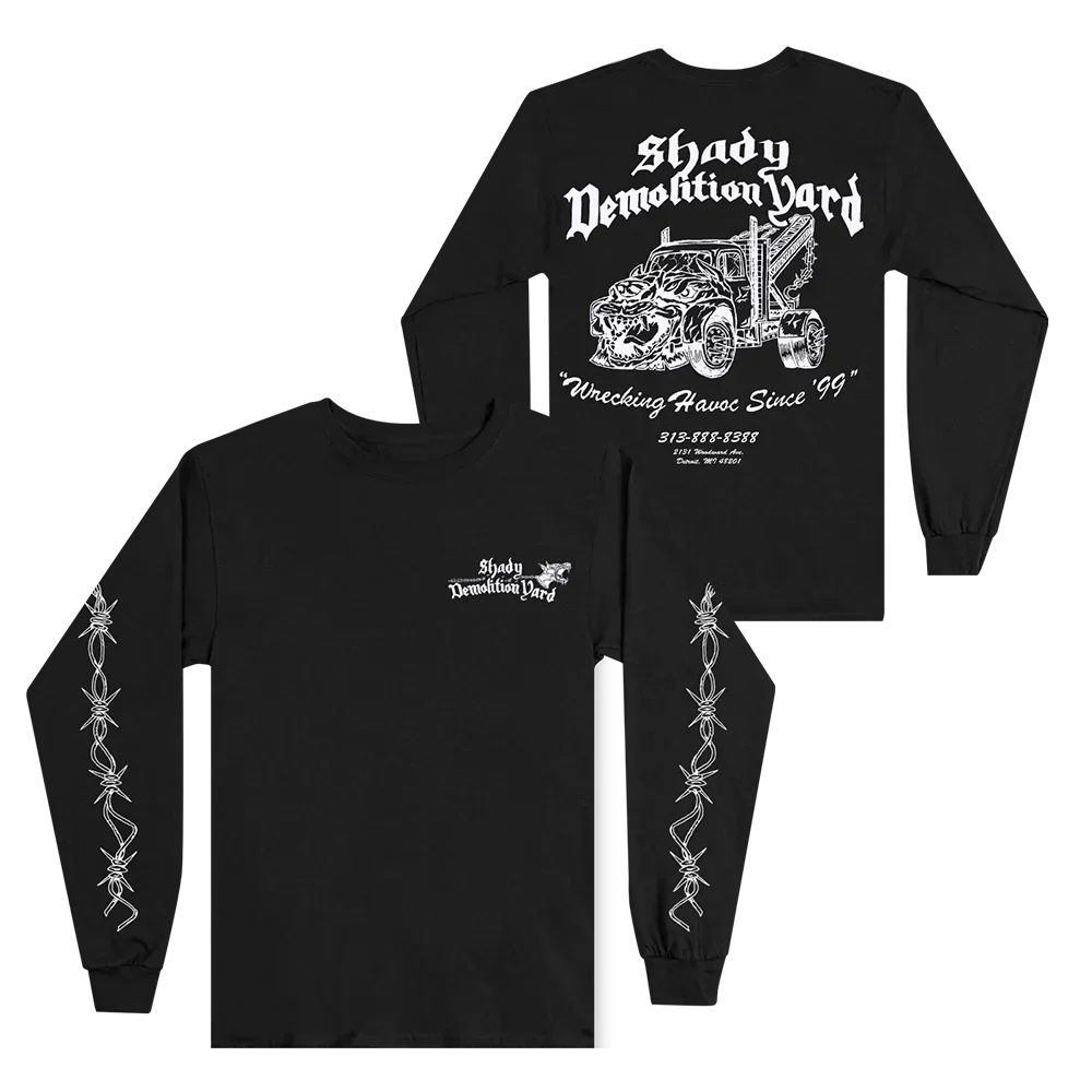Shady Demolition Barbed Wire Longsleeve