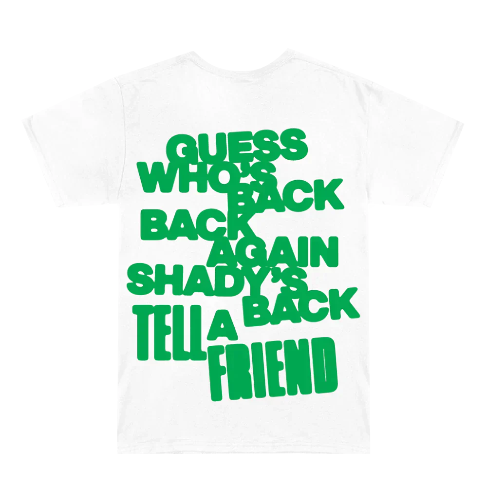 Eminem Show 20th Anniversary 'Shady's Back' T-Shirt