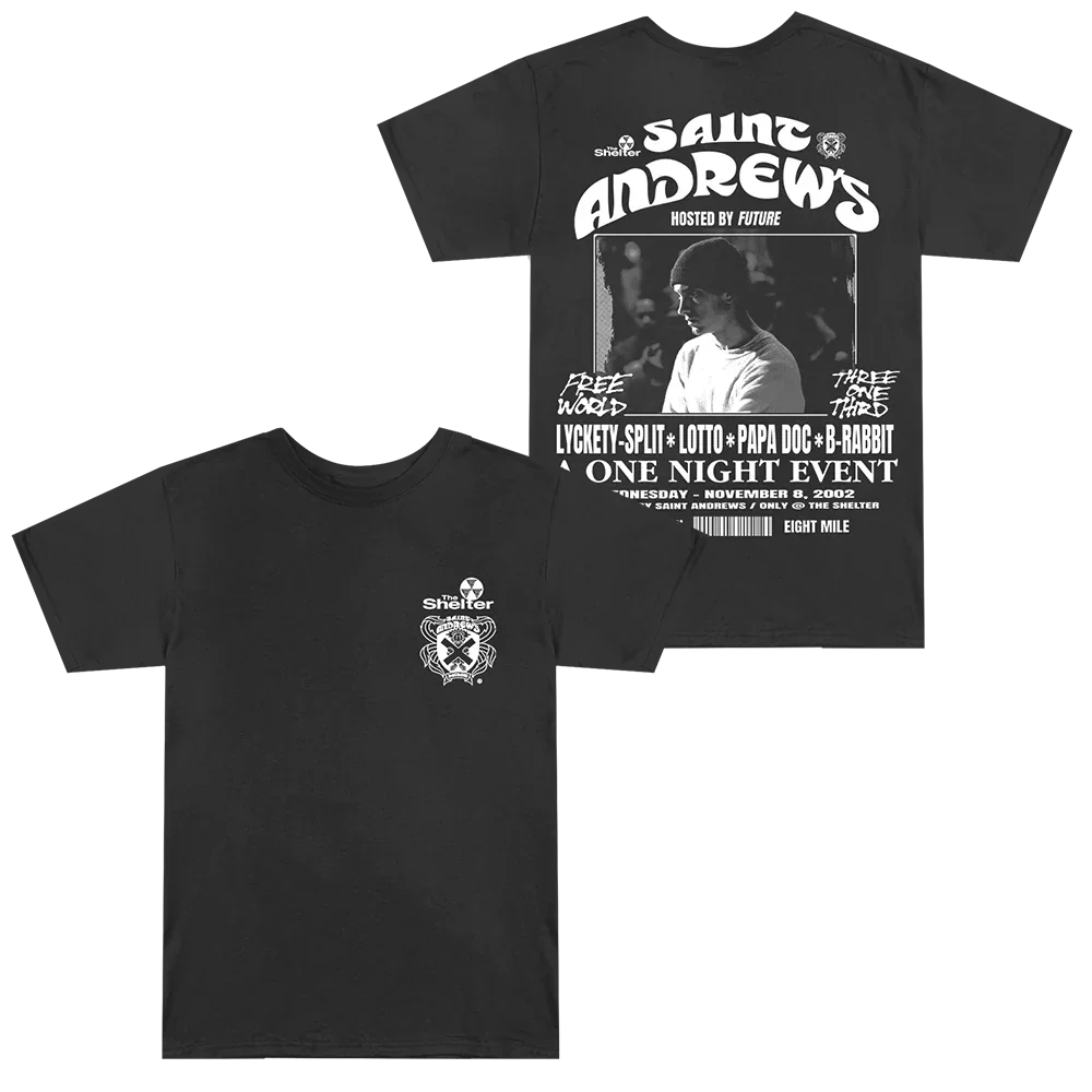 St. Andrews Event Black T-Shirt