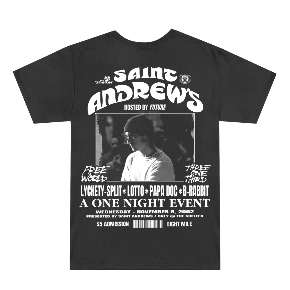 St. Andrews Event Black T-Shirt
