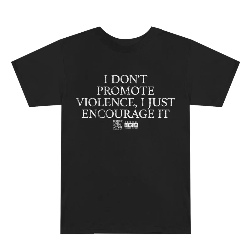 TDOSS Promote Violence T-Shirt Eminem Official Limited Merch