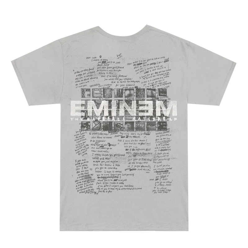 MMLP25 Scribble T-Shirt Eminem Official Limited Merch