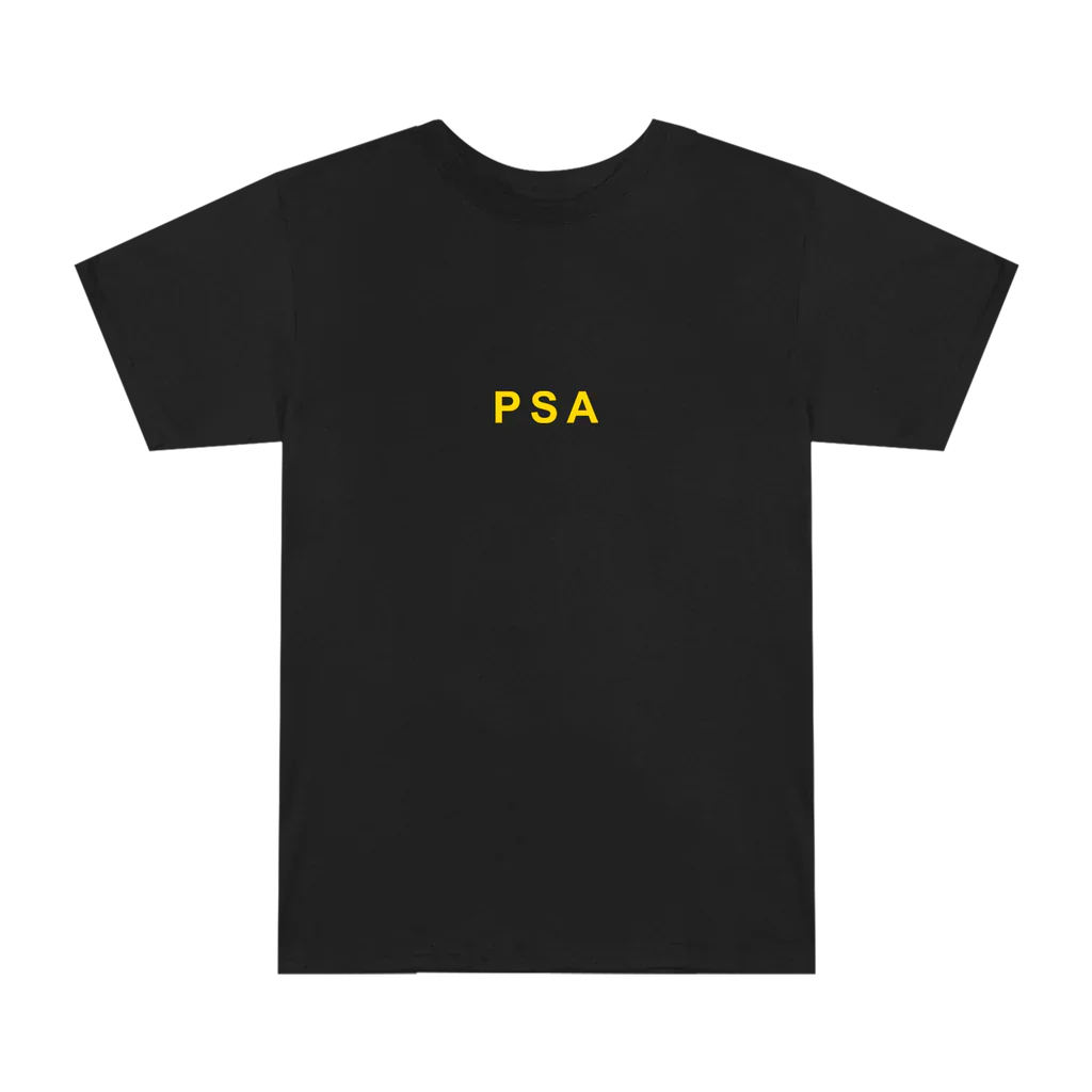 Eminem PSA Black T-Shirt – “Don’t Do Drugs” Eminem Official Limited Merch