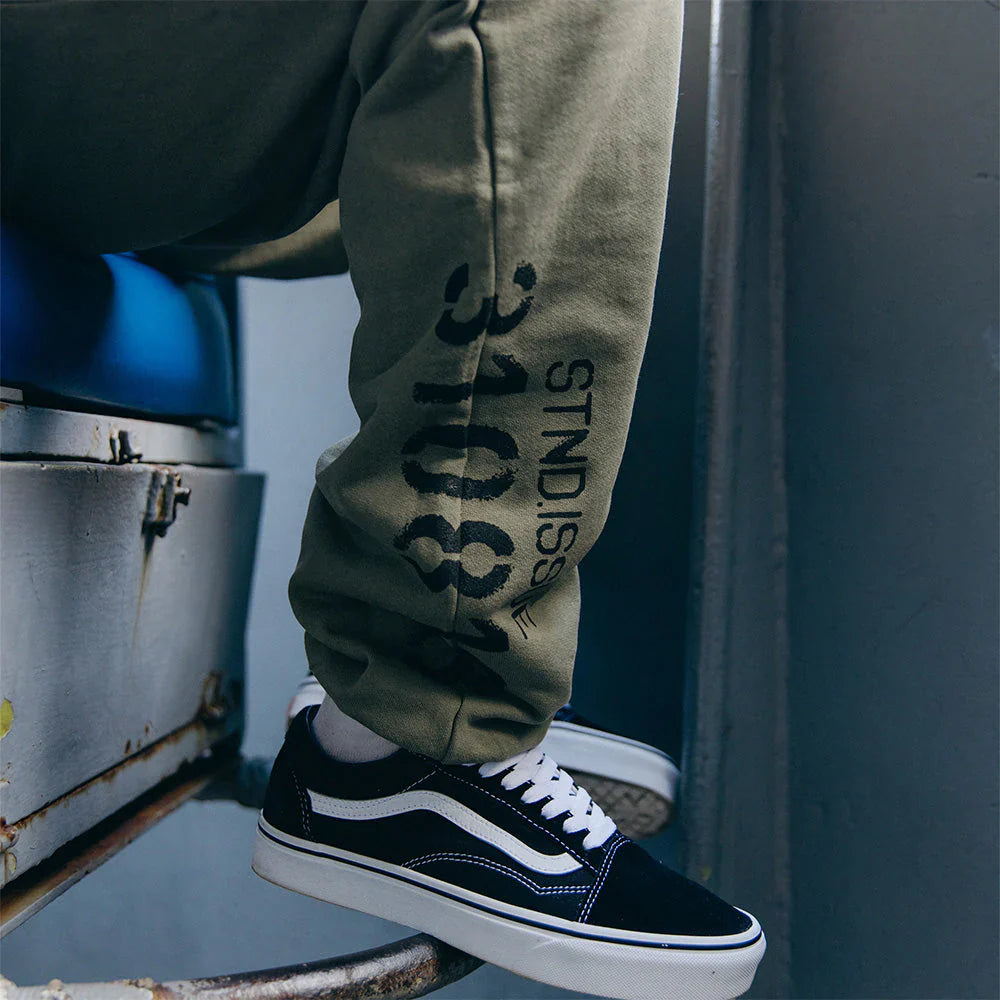 Kamikaze X Standard Issue Sweatpants (Burnt Olive) Eminem Official Limited Merch