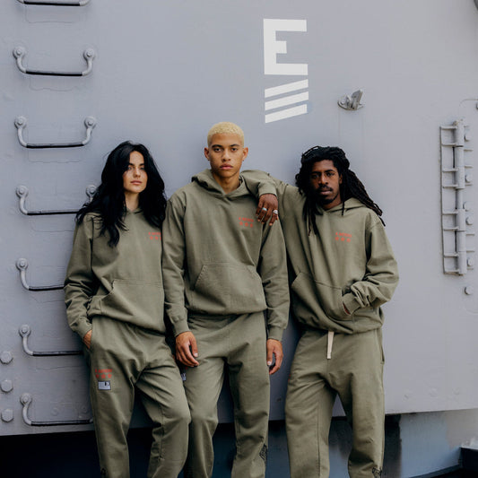 Kamikaze X Standard Issue Hoodie (Burnt Olive) Eminem Official Limited Merch