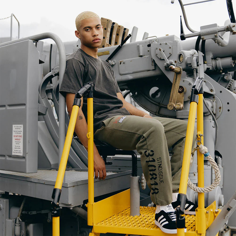 Kamikaze X Standard Issue Sweatpants (Burnt Olive) Eminem Official Limited Merch