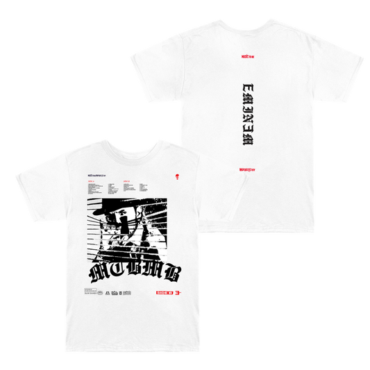 MTBMB Blinds T-Shirt (White) Eminem Official Limited Merch