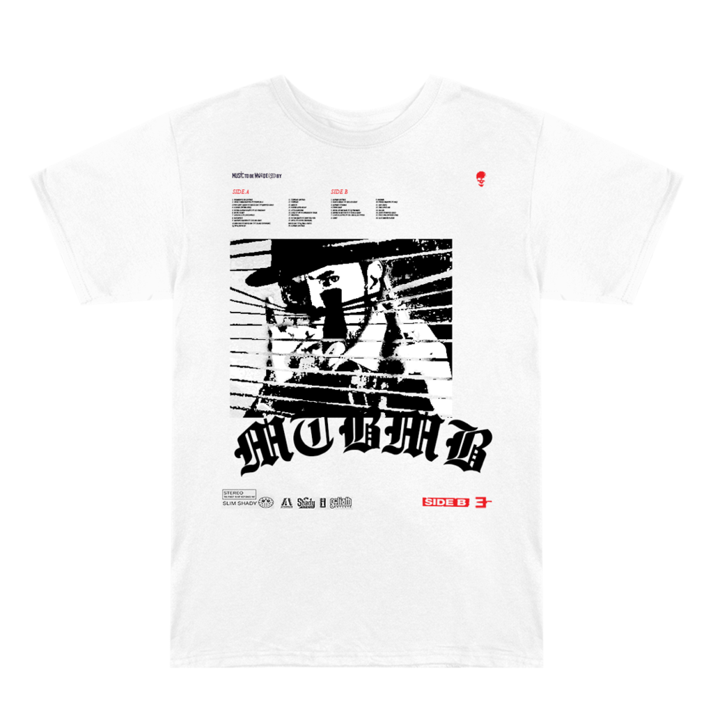 MTBMB Blinds T-Shirt (White) Eminem Official Limited Merch