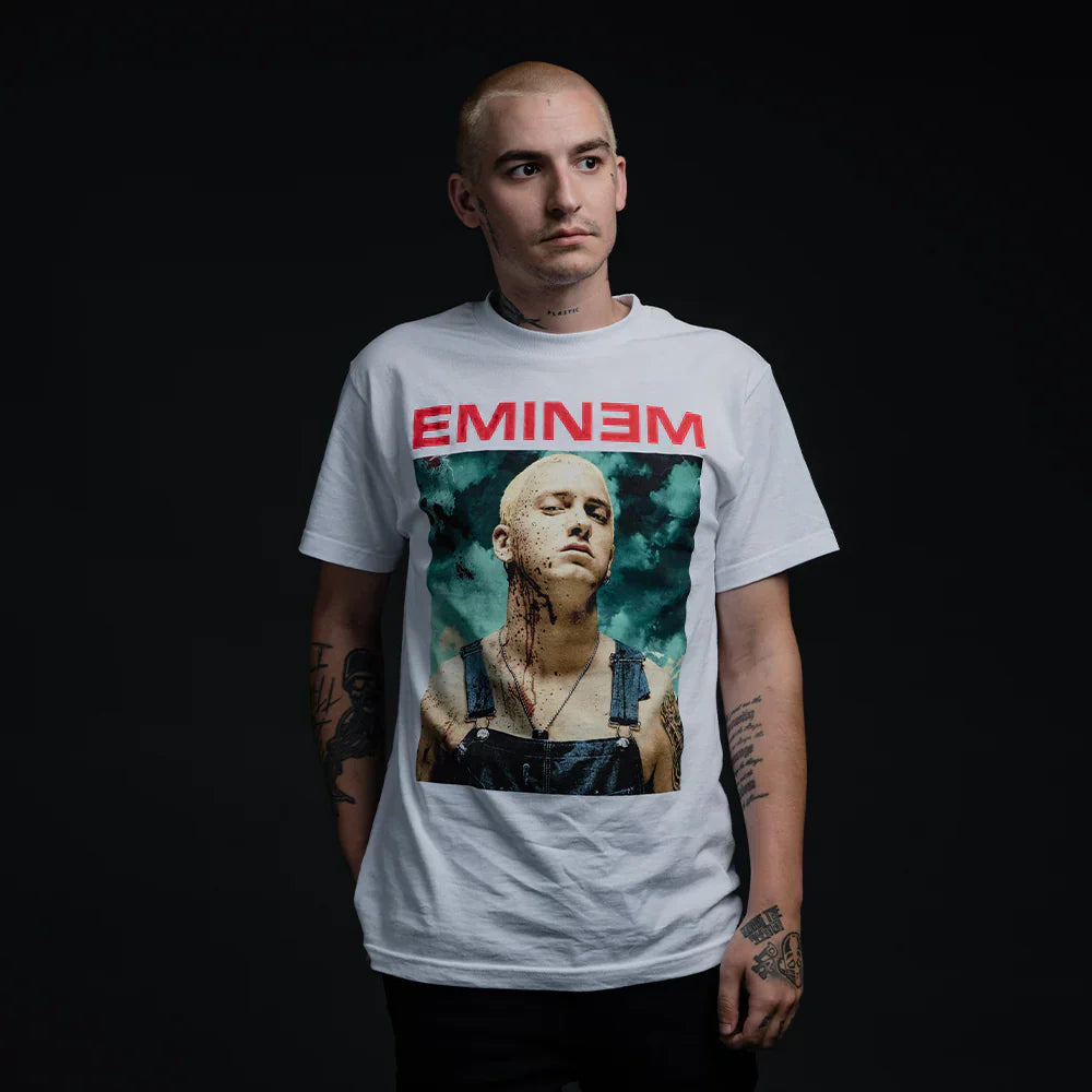 Eminem Bloody Chainsaw T-Shirt Eminem Official Limited Merch