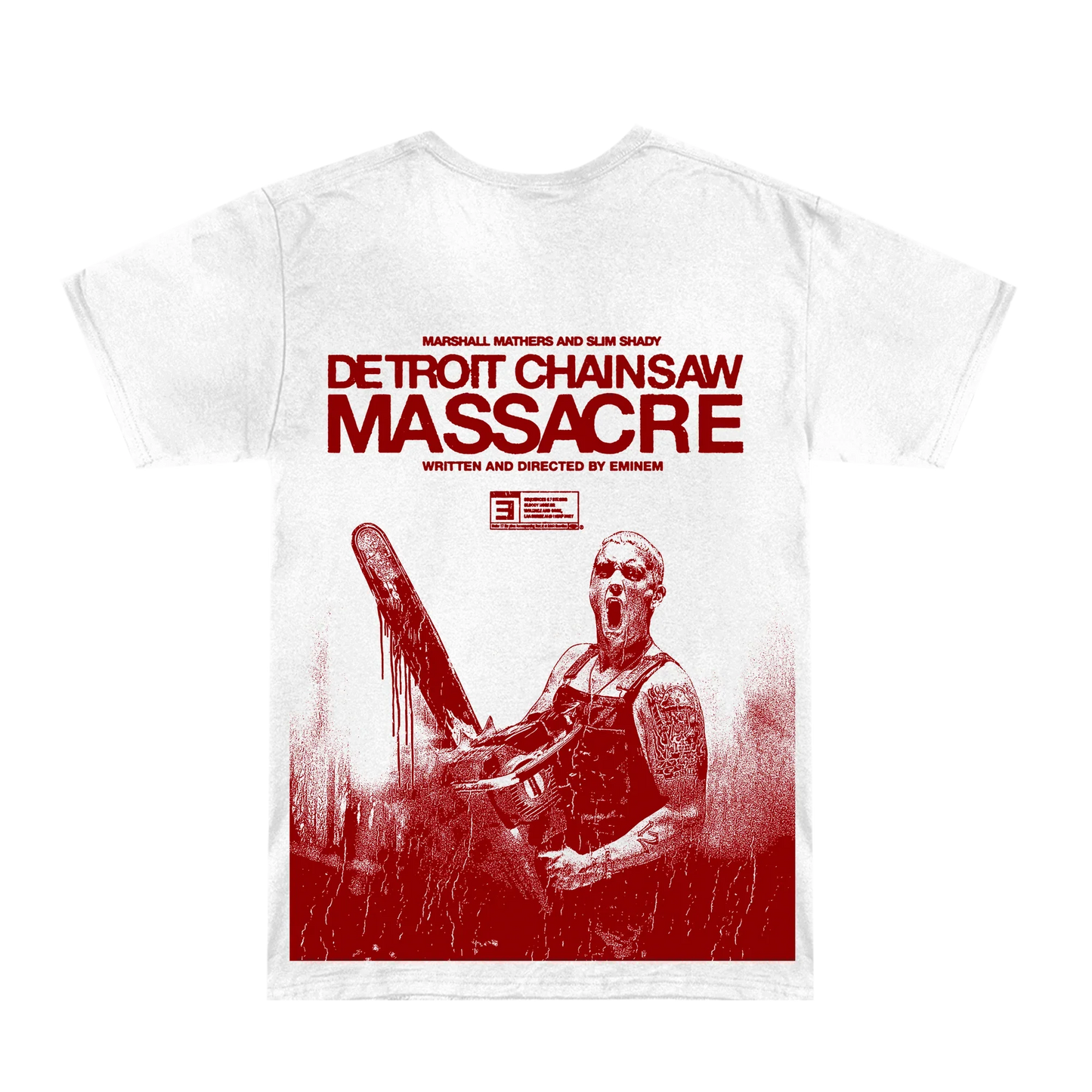 Massacre T-Shirt Eminem Official Limited Merch
