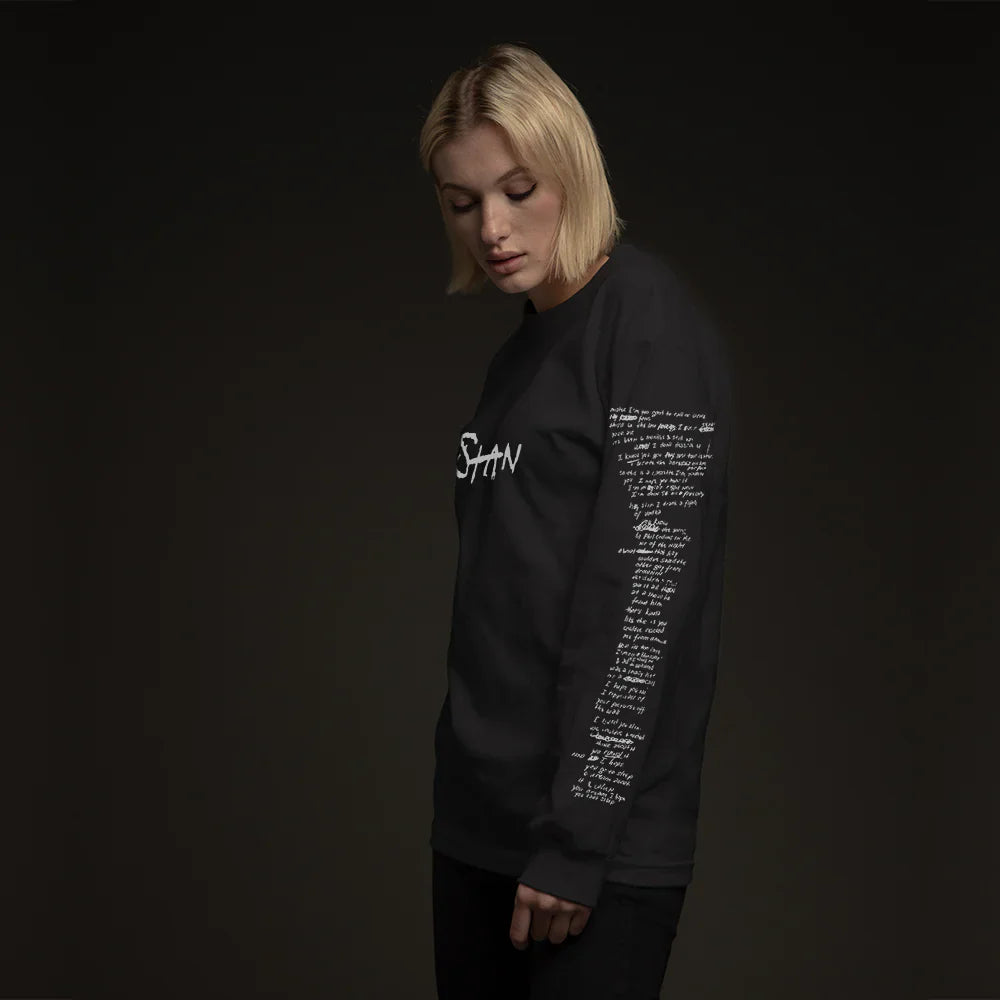 Stan Longsleeve (Black) Eminem Official Limited Merch