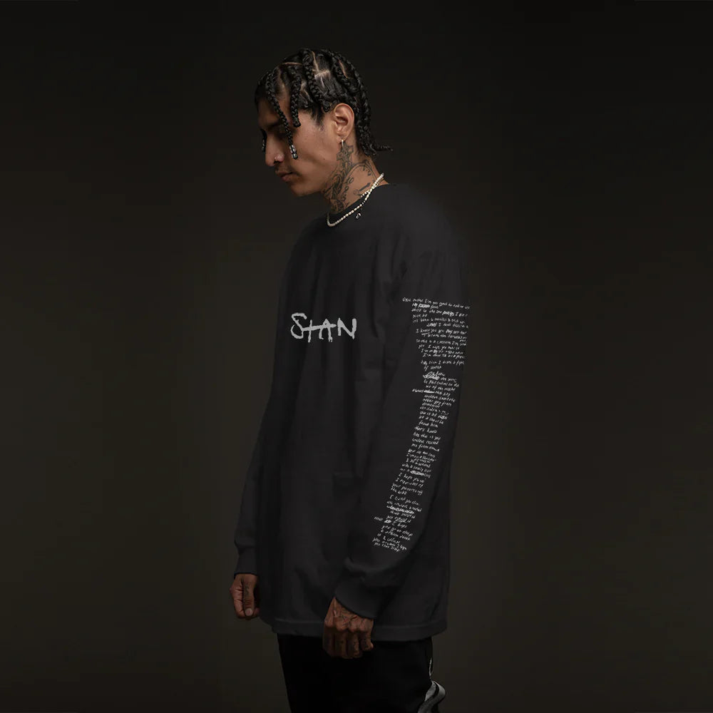 Stan Longsleeve (Black) Eminem Official Limited Merch