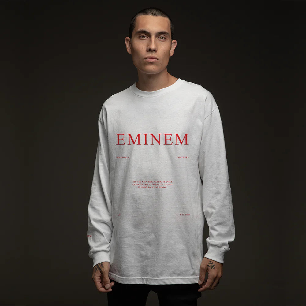 MMLP PSA Longsleeve Eminem Official Limited Merch