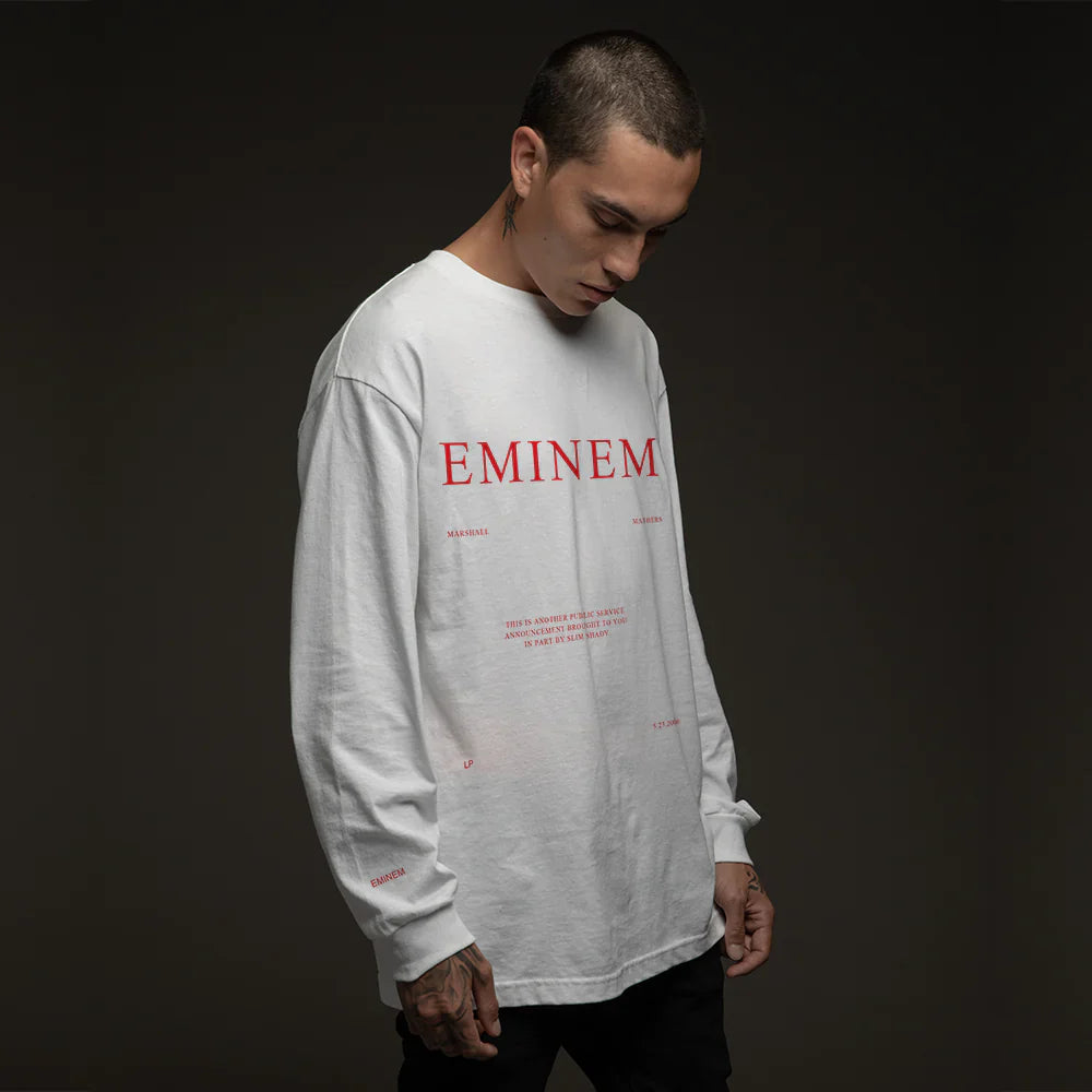 MMLP PSA Longsleeve Eminem Official Limited Merch