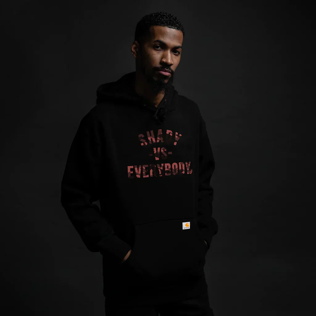 Marshall Mathers Foundation X Detroit Vs Everybody Hoodie Eminem Official Limited Merch