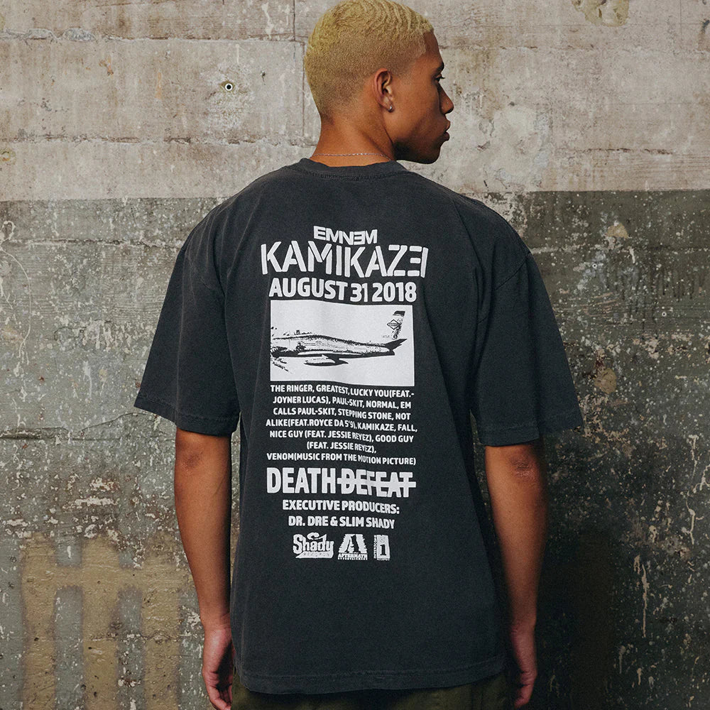 Kamikaze Vintage Album T-Shirt Eminem Official Limited Merch