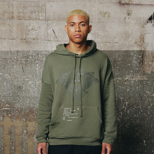 Kamikaze Crest Hoodie Eminem Official Limited Merch