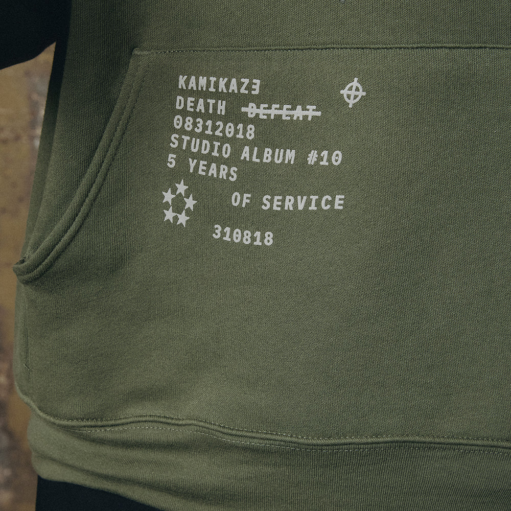 Kamikaze Crest Hoodie Eminem Official Limited Merch