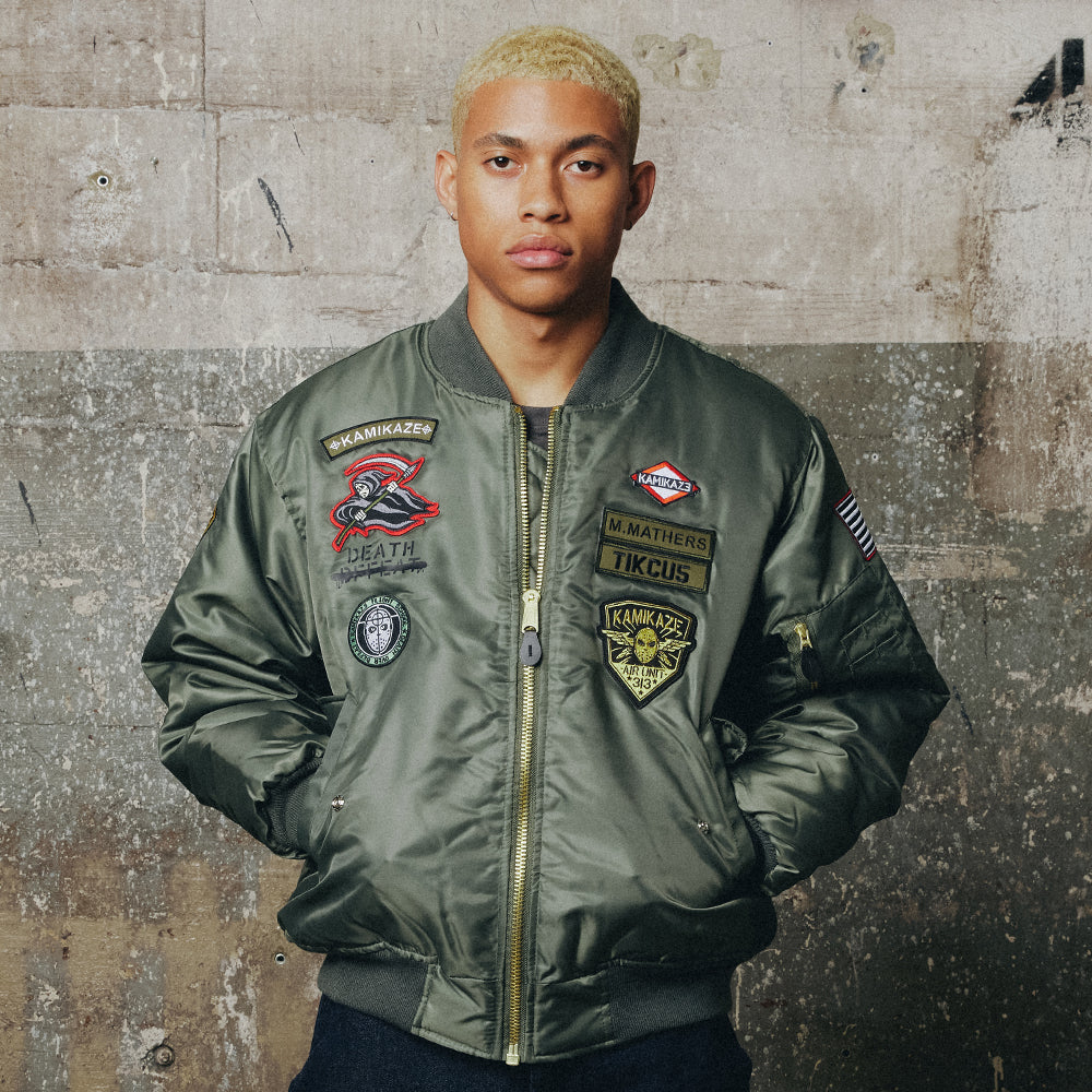 Kamikaze Pilot Bomber Jacket Eminem Official Limited Merch