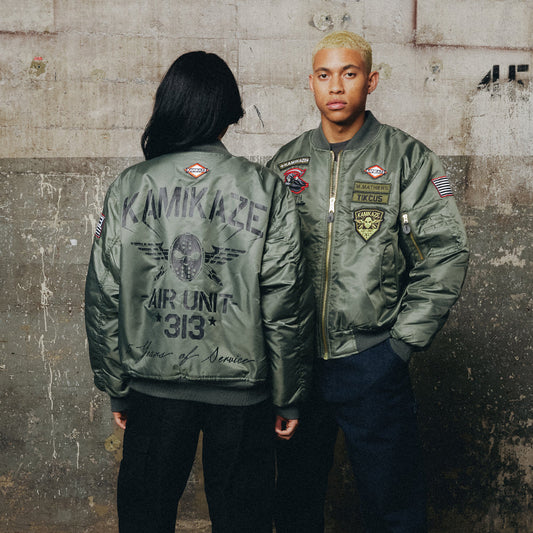 Kamikaze Pilot Bomber Jacket Eminem Official Limited Merch