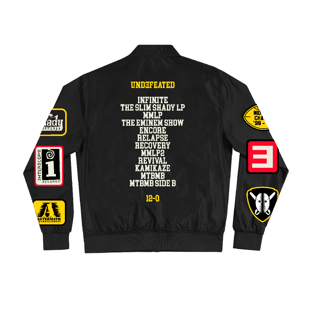 Shady Football Lightweight Bomber Jacket Eminem Official Limited Merch