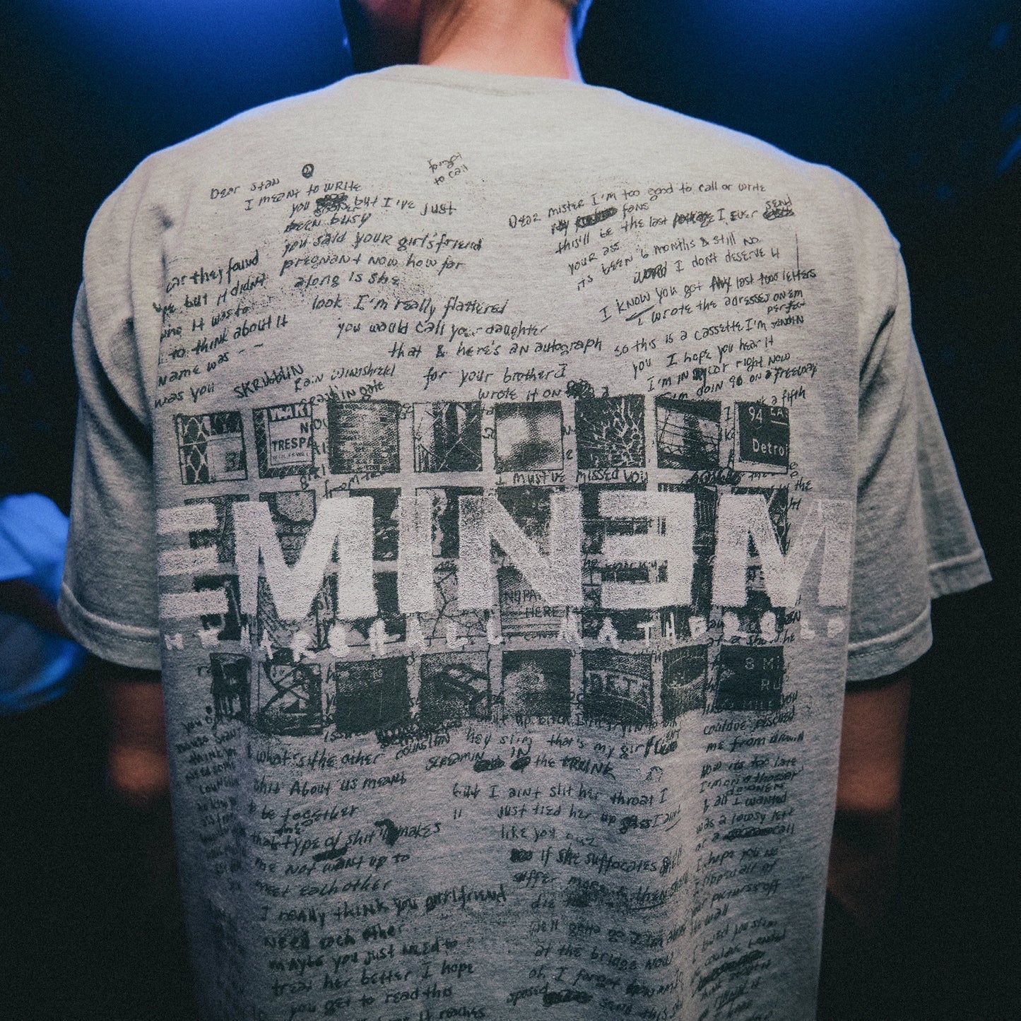 MMLP25 Scribble T-Shirt Eminem Official Limited Merch