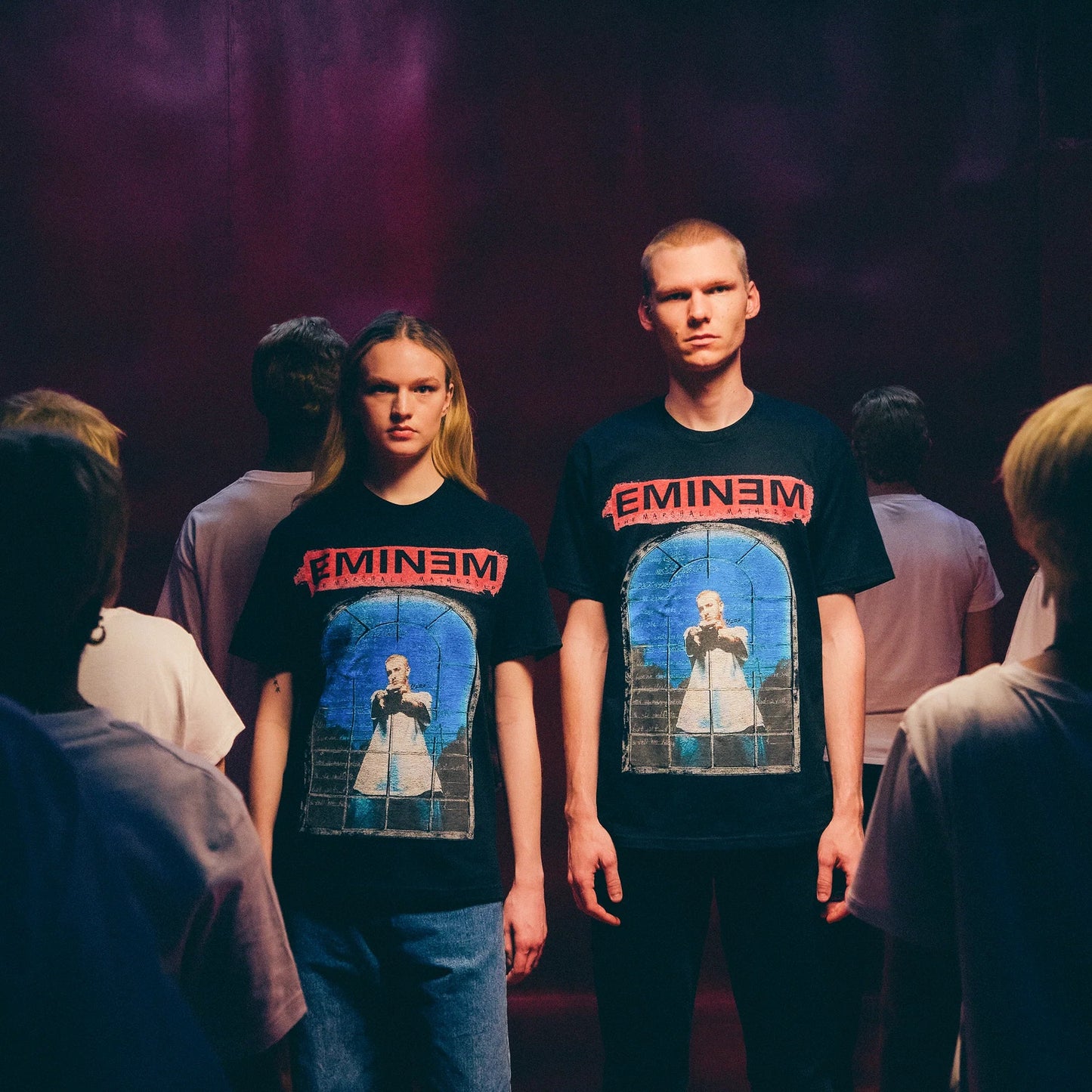MMLP25 Window T-Shirt (Black) Eminem Official Limited Merch