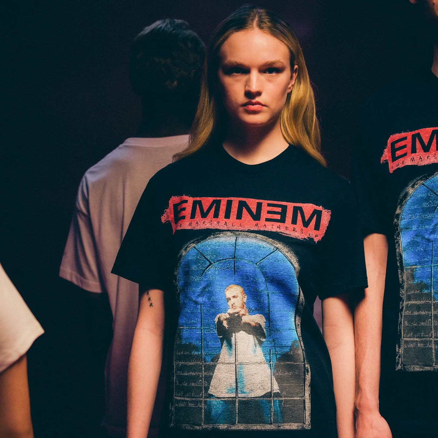 MMLP25 Window T-Shirt (Black) Eminem Official Limited Merch