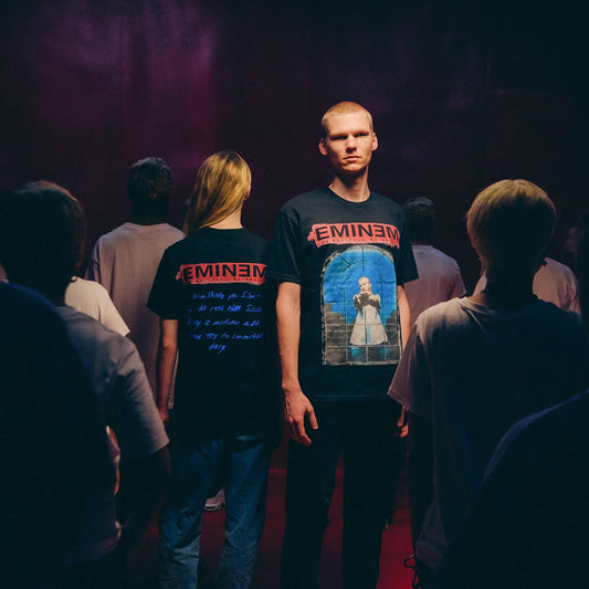 MMLP25 Window T-Shirt (Black) Eminem Official Limited Merch