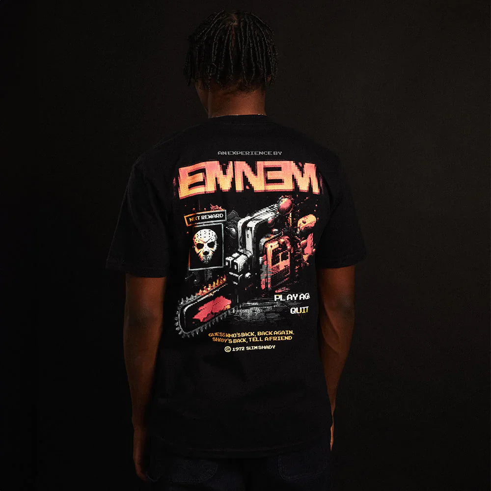 Shady Gaming Chainsaw T-Shirt Eminem Official Limited Merch