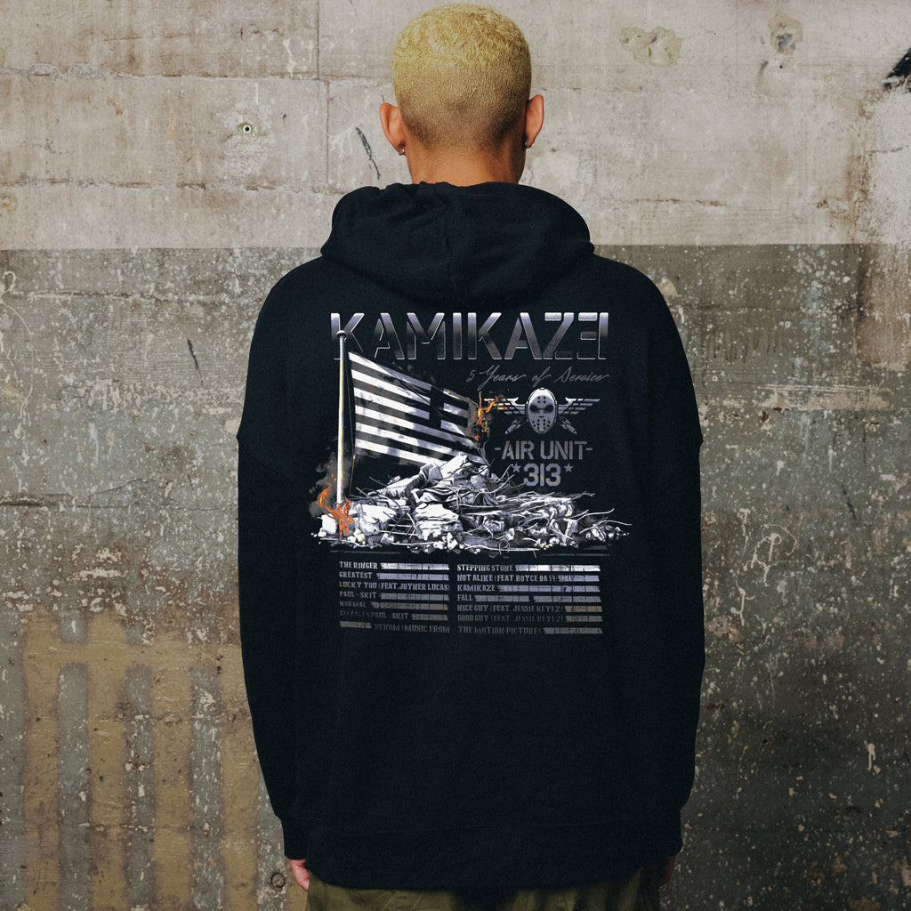 Kamikaze Flag Hoodie Eminem Official Limited Merch