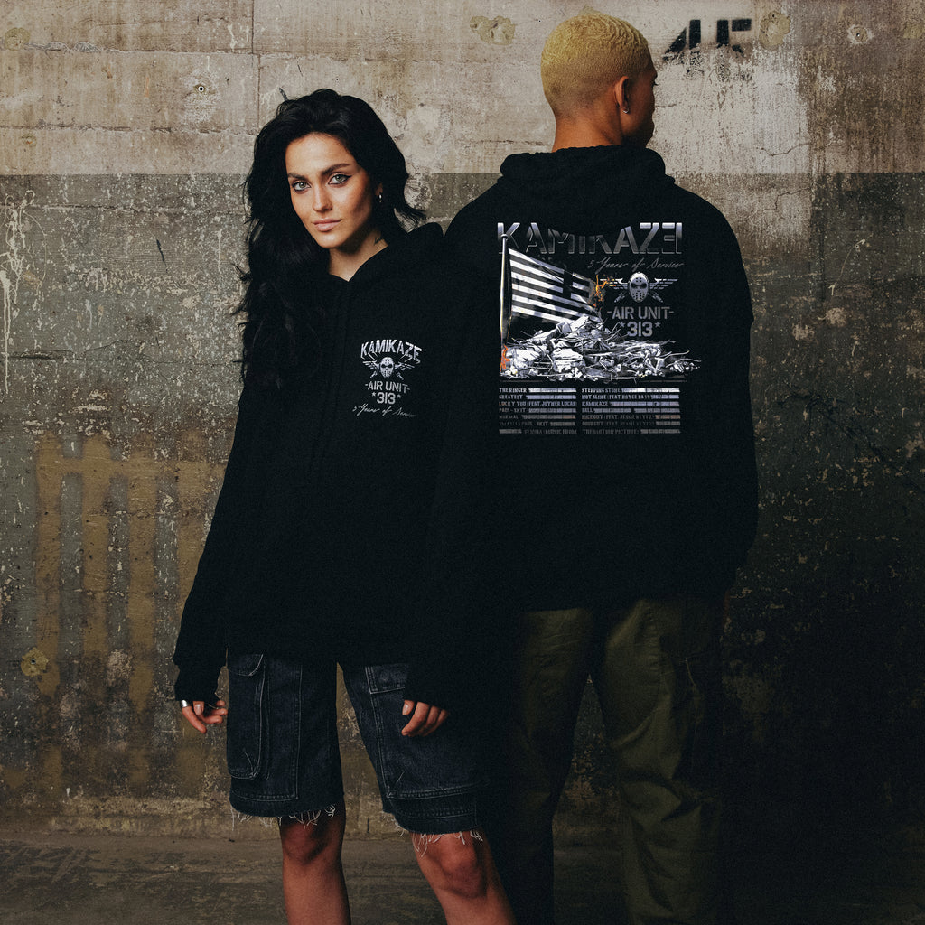 Kamikaze Flag Hoodie Eminem Official Limited Merch