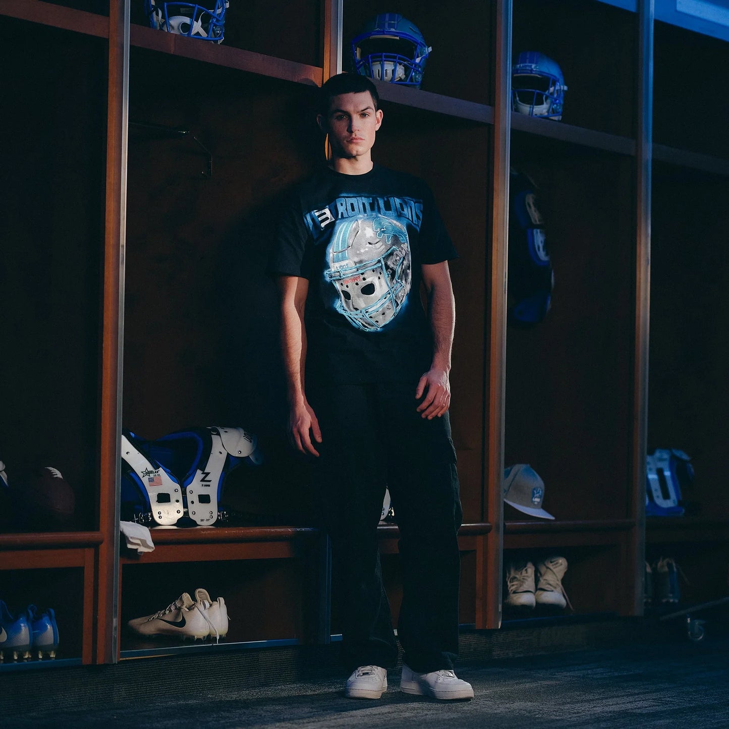 Eminem x Detroit Lions All Grit T-Shirt Eminem Official Limited Merch