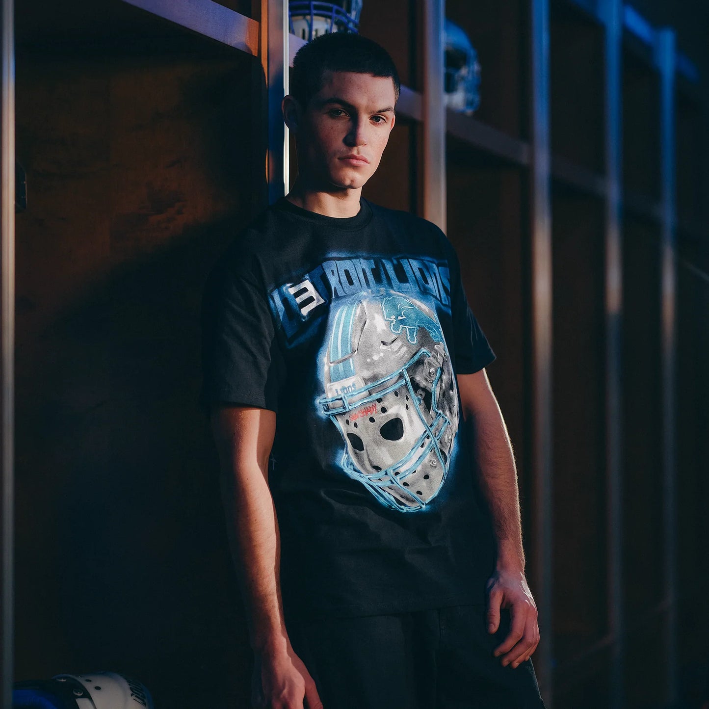 Eminem x Detroit Lions All Grit T-Shirt Eminem Official Limited Merch